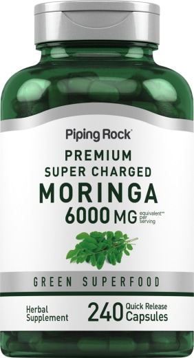 Moringa Oleifera, 6000 mg (adagonként), 240 Gyorsan oldódó kapszula
