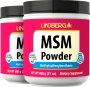 MSM-Pulver (Methylsulfonylmethan), 4000 mg (pro Portion), 21 oz (600 g) Flasche, 2  Flaschen