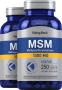 MSM + Schwefel , 1000 mg, 250 Kapseln mit schneller Freisetzung, 2  Flaschen