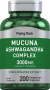 黧豆與醉茄複合物, 3000 毫克 (每份), 200 素食專用膠囊