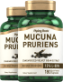 Standardisierter Mucuna Pruriens Extrakt (Samtbohne) , 350 mg, 180 Kapseln mit schneller Freisetzung, 2  Flaschen