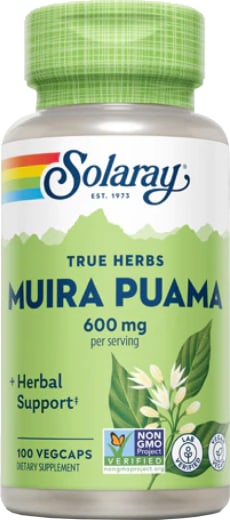 Muira Puama, 600 mg, 100 Vegetarian Capsules