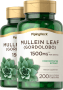Königskerzenblatt (Gordolobo), 1500 mg (pro Portion), 200 Kapseln mit schneller Freisetzung, 2  Flaschen