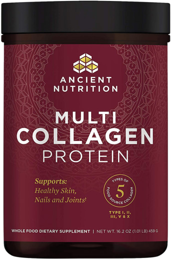 Multi Collagen Protein Powder (Types I, II, III, V, X), 1.01 lb (459 g) Bottle