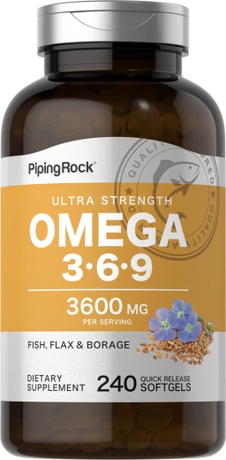 Multi-omega 3-6-9 kala, pellava & kurkkuyrtti, 240 Pikaliukenevat geelit