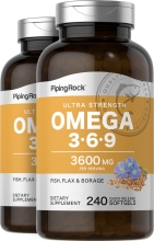 Multi Omega 3-6-9 Fish, Flax & Borage, 240 Quick Release Softgels, 2  Bottles