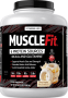 Mešanica beljakovin za mišice MuscleFIt (vanilijev sladoled), 5 lb (2.268 kg) Steklenica