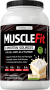 MuscleFit Protein Powder (Natural Fudgy Triple Vanilla Brownie), 2 lb (908 g) Bottle