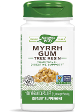 Myrrh Gum, 1100 mg (per serving), 100 Vegetarian Capsules