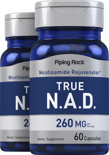 NAD, 260 mg, 60 Quick Release Capsules, 2  Bottles