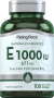 純天然維生素E , 1000 IU, 100 快速釋放軟膠囊