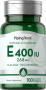 prirodni vitamin E , 400 IU, 100 Gelovi s brzim otpuštanjem