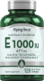 Vitamina E D-alfa tocoferol en combinación con tocoferoles, 1000 IU, 120 Cápsulas blandas de liberación rápida