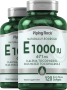 Vitamin E D-Alpha Tocopherol plus gemischte Tocopherole, 1000 IU, 120 Softgele mit schneller Freisetzung, 2  Flaschen