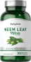 Foglie di neem , 950 mg (per dose), 300 Capsule a rilascio rapido