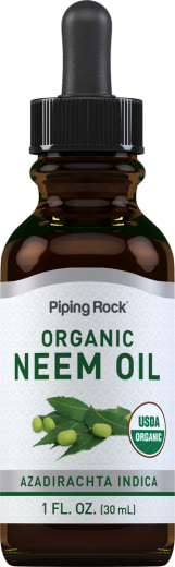 Aceite de neem (orgánico), 1 fl oz (30 mL) Frasco con dosificador