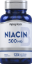 Niacin , 500 mg, 120 Kapseln mit schneller Freisetzung