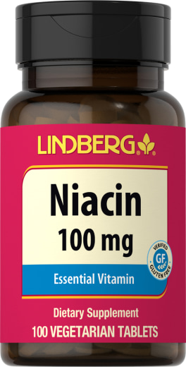 Niasin (B-3), 100 mg, 100 Tablet Vegetarian