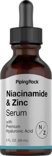 Suero de niacinamida y zinc, 2 fl oz (59 mL) Frasco con dosificador