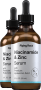 Suero de niacinamida y zinc, 2 fl oz (59 mL) Frasco con dosificador, 2  Frascos con dosificador