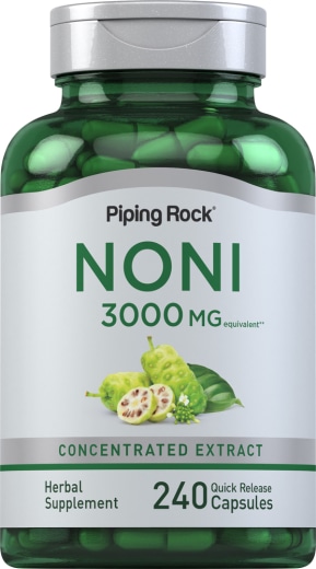 Noni (Tahitian) , 3000 mg, 240 Kapsul Lepas Cepat