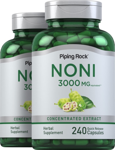Noni, 3000 mg, 240 Quick Release Capsules, 2  Bottles