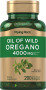 Oregano-olie , 4000 mg (per portie), 200 Snel afgevende softgels