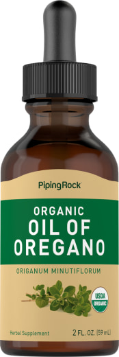 Olje fra oregano - flytende ekstrakt Alkoholfri , 2 fl oz (59 mL) Pipetteflaske