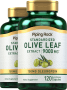 Estratto foglia di olivo , 9000 mg, 120 Capsule a rilascio rapido, 2  Bottiglie