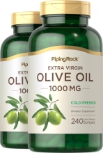 Olive Oil, 1000 mg, 240 Quick Release Softgels, 2  Bottles