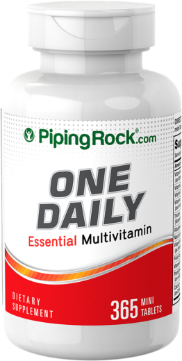 Compuesto multivitamínico esencial One Daily, 365 Tabletas recubiertas