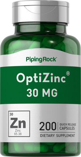 OptiZinc, 30 mg, 200 Hurtigvirkende kapsler