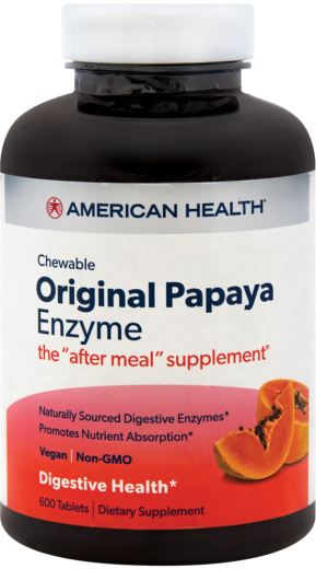 Original Papaya Enzyme Chewable, 600 Chewable Tablets