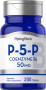 P-5-P (piridoxal 5-fosfato) Vitamina B6 com coenzima, 50 mg, 200 Comprimidos