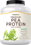 Pulver aus Erbsenprotein (GMO-frei), 7 lbs (3.17 kg) Flasche