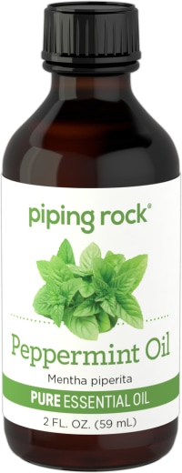 Peppermint Pure Essential Oil (Lab Tested), 2 fl oz (59 mL) Bottle