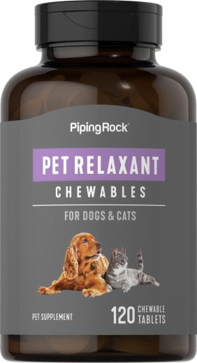 Relaksan Haiwan untuk Anjing & Kucing, 120 Tablet Boleh Kunyah