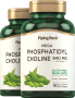 Fosfatidilcolina, 840 mg (per dose), 90 Capsule in gelatina molle a rilascio rapido, 2  Bottiglie