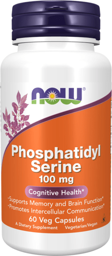 Fosfatidilserina (PS), 100 mg, 60 Cápsulas vegetarianas