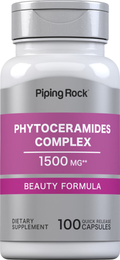 Complejo de fitoceramidas, 1500 mg, 100 Cápsulas de liberación rápida