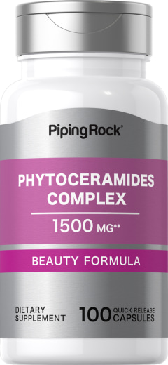 Phytoceramides Kompleks, 1500 mg, 100 Kapsul Lepas Cepat