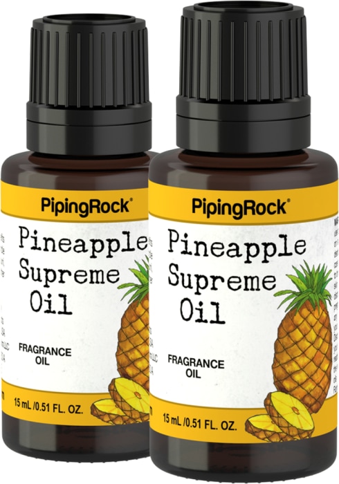 Pineapple Supreme Fragrance Oil, 1/2 fl oz (15 mL) Dropper Bottle, 2  Dropper Bottles