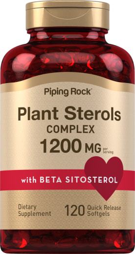 Plant Sterols Complex w/ Beta Sitosterol, 1200 mg, 120 Quick Release Softgels