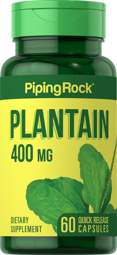 Plantain Leaf (Plantago Major) 400 mg, 60 Quick Release Capsules
