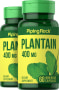 Feuille de plantain (Plantago Major) 400 mg, 60 Gélules à libération rapide, 2  Bouteilles