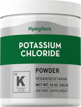 Potassium Chloride Powder, 408 mg, 16 oz (454 g) Bottle