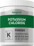 Polvo de cloruro de potasio, 408 mg, 16 oz (454 g) Botella/Frasco