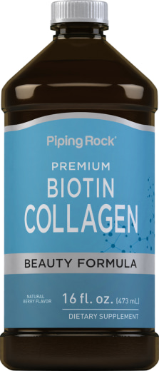 Colágeno líquido, 16 fl oz (473 mL) Botella/Frasco