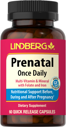 Prenatal eenmaal daags, 60 Snel afgevende capsules