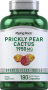 Prickly Pear Nopal Cactus (Opuntia ficus-indica), 1300 mg (per serving), 180 Quick Release Capsules